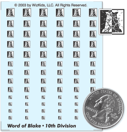 Battletech - Decals - Inner Sphere - Word of Blake - 10th Division
