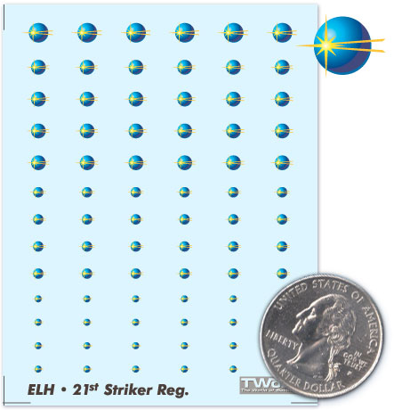 Battletech - Decals - Inner Sphere - Star League Defense Forces - Eridani Light Horse - 21st Striker Regiment