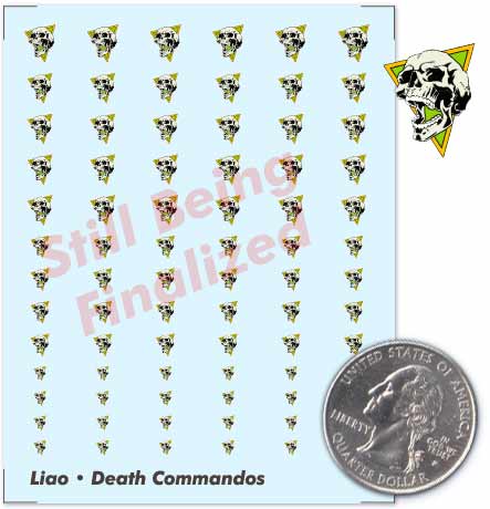 Battletech - Decals - Inner Sphere - House Liao - Death Commandos