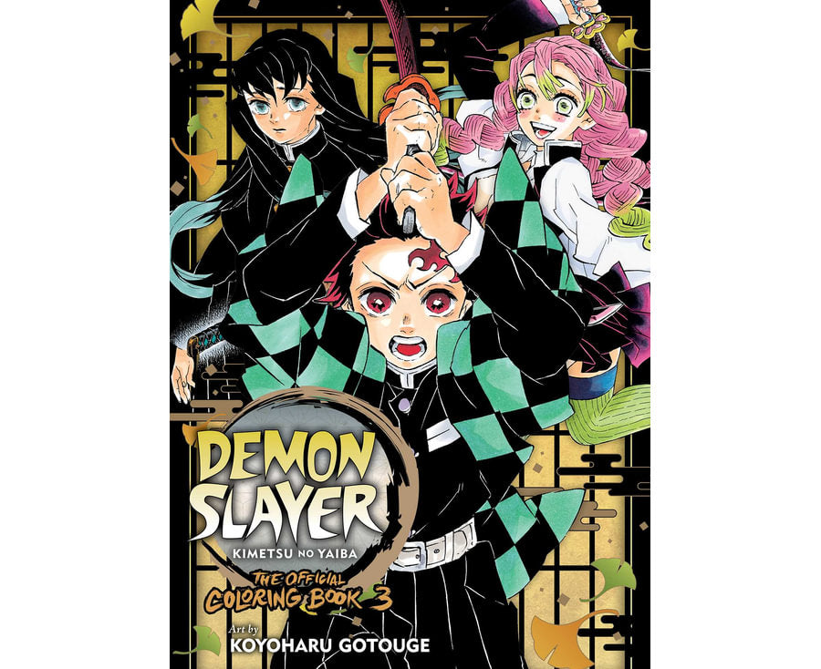 Demon Slayer Kimetsu no Yaiba: The Official Coloring Book 3