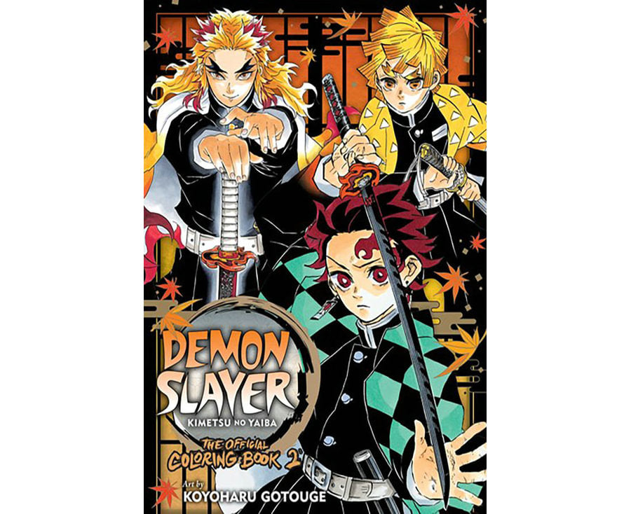 Demon Slayer Kimetsu no Yaiba: The Official Coloring Book 2