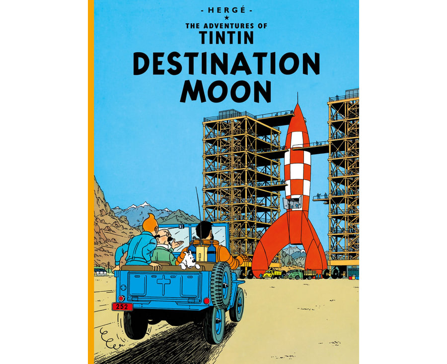 The Adventures of Tintin Series : Destination Moon - Book 16