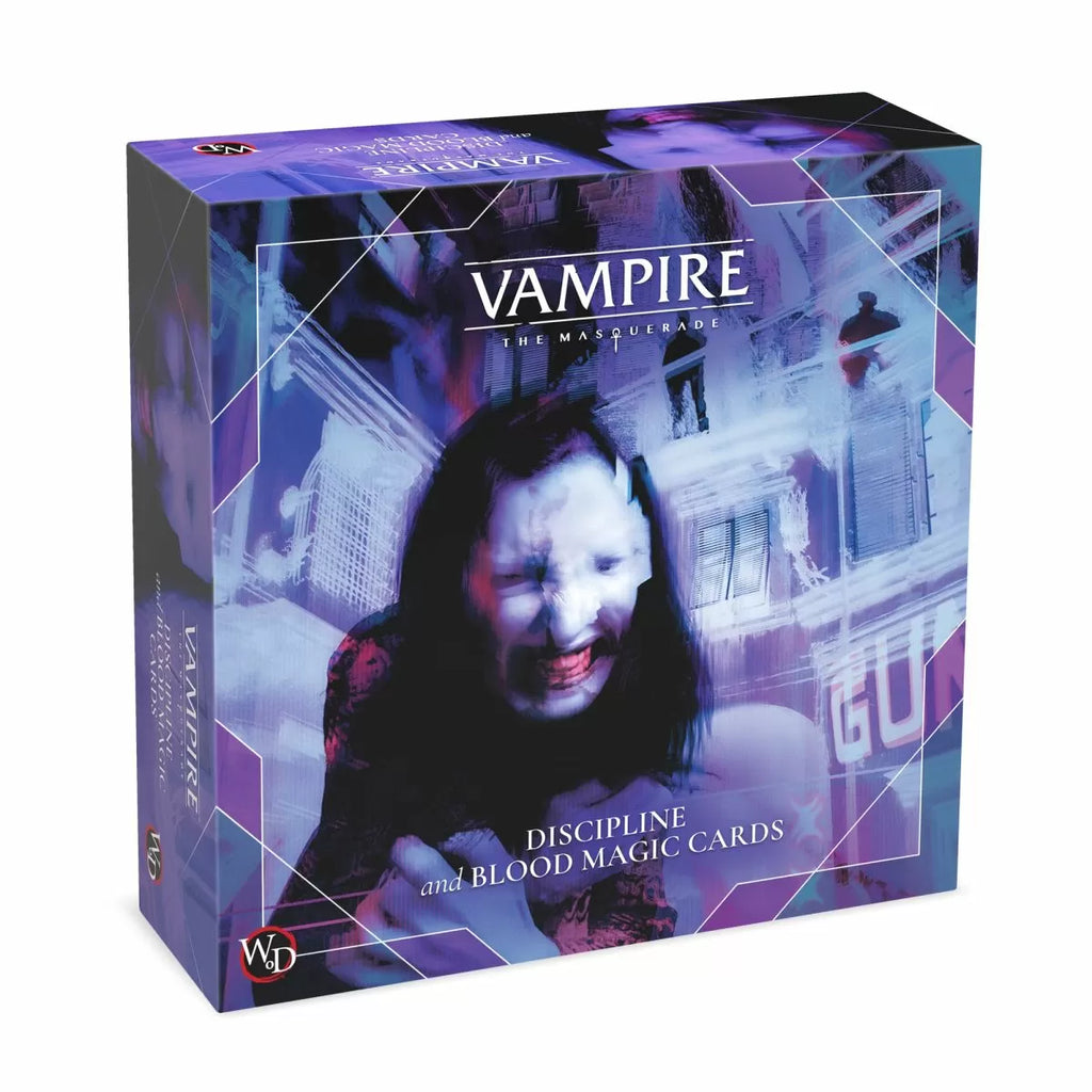 Vampire: The Masquerade 5th Edition - Discipline and Blood Magic Card Deck