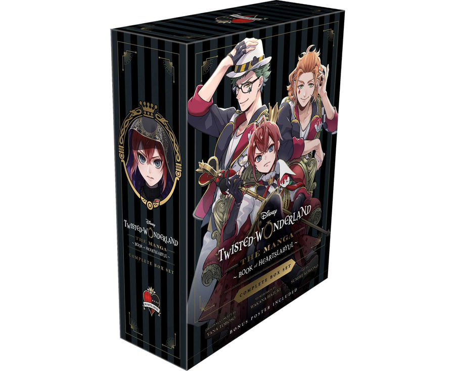 Disney Twisted-Wonderland: The Manga - Book of Heartslabyul Complete Box Set Includes vols. 1-4 with premium