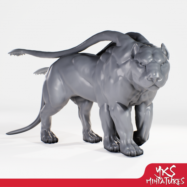 YKS Miniatures - Displacer Beast (XL)