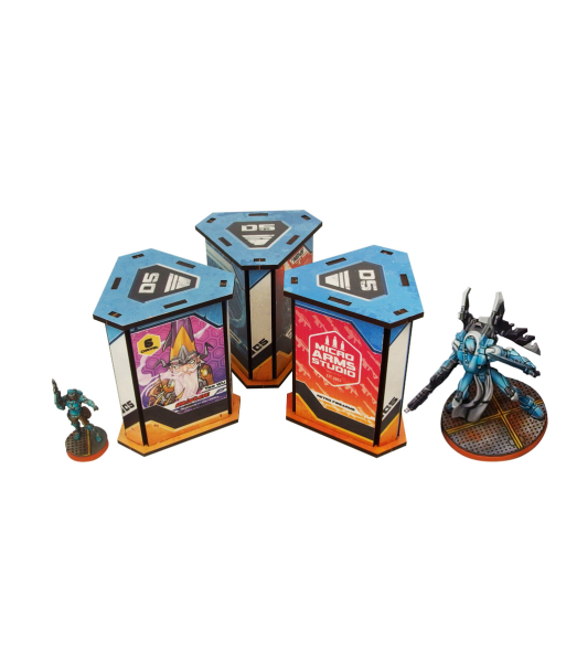 District 5 Newsstands (3) (Pre-painted) (blue)