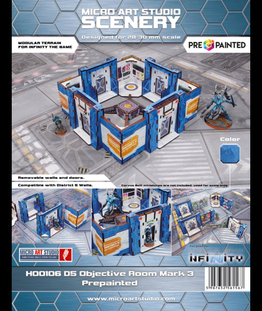 District 5 Objective Room Mark 3 (Pre-painted) (blue)