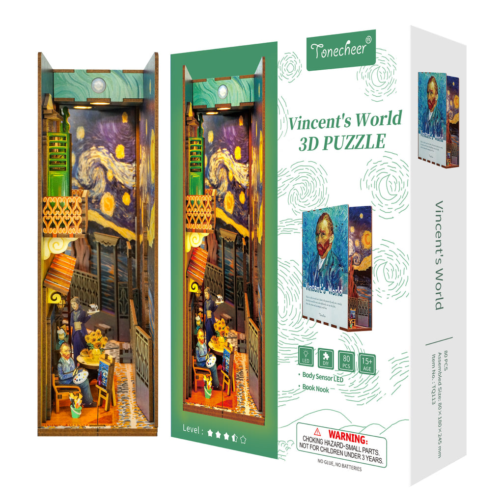 Vincent’s World Book Nook Tonecheer