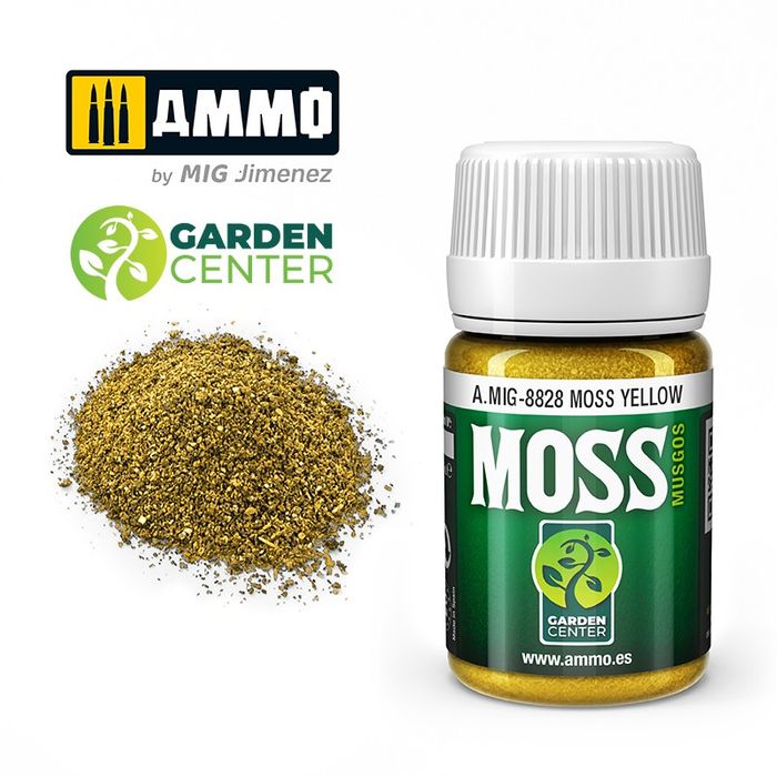 Ammo - AMIG8828 - Moss Yellow - 35ml