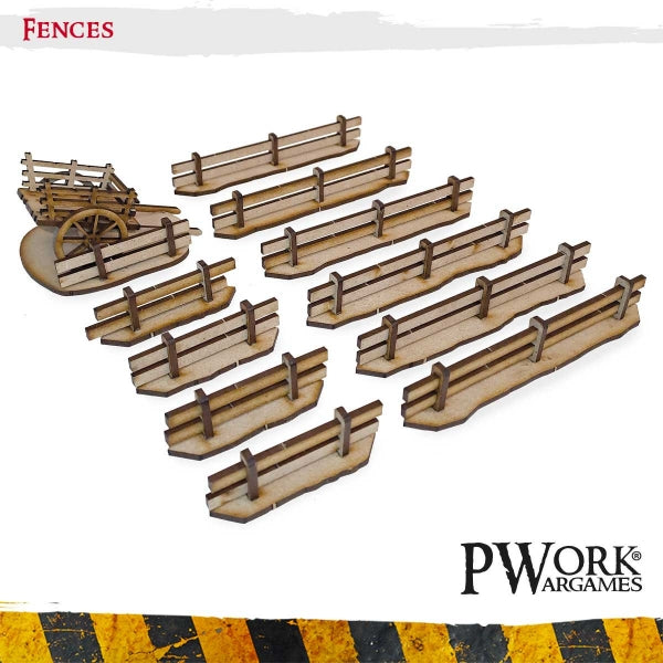 PWork - Fences - MDF Terrain Scenery
