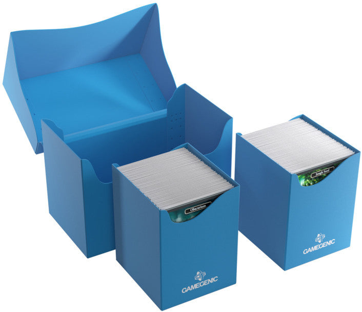 Gamegenic Double Deck Holder 200+ XL Blue Deck Box