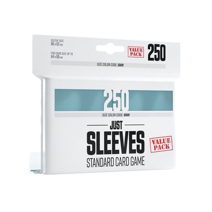 Gamegenic Just Sleeves Standard Card Game Value Pack Clear