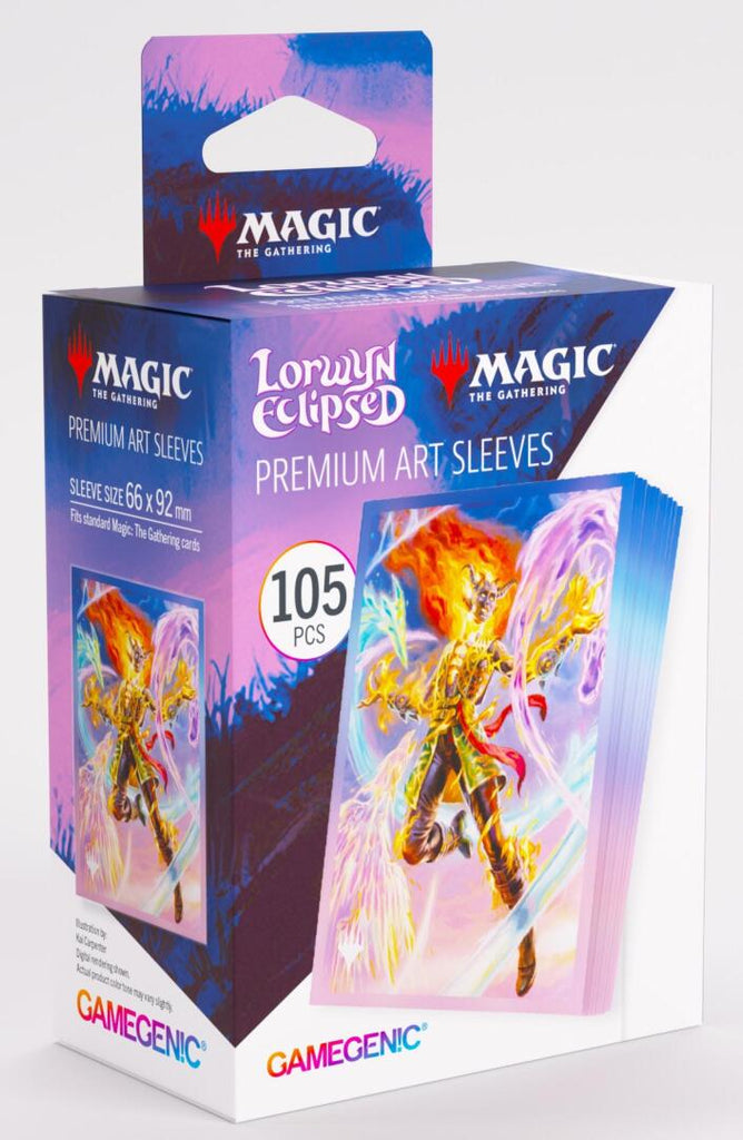 Gamegenic - Magic The Gathering Lorwyn Eclipsed Premium Art Sleeves - Ashling, the Limitless (66mm x 92mm) (105 Sleeves Per Pack)