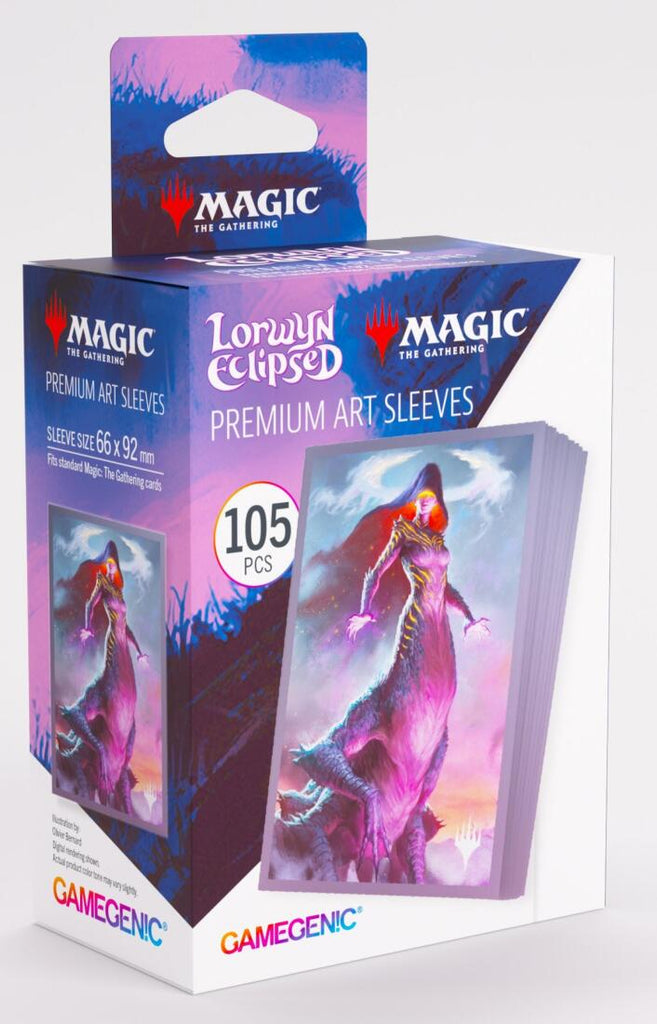 Gamegenic - Magic The Gathering Lorwyn Eclipsed Premium Art Sleeves - Moonshadow (66mm x 92mm) (105 Sleeves Per Pack)