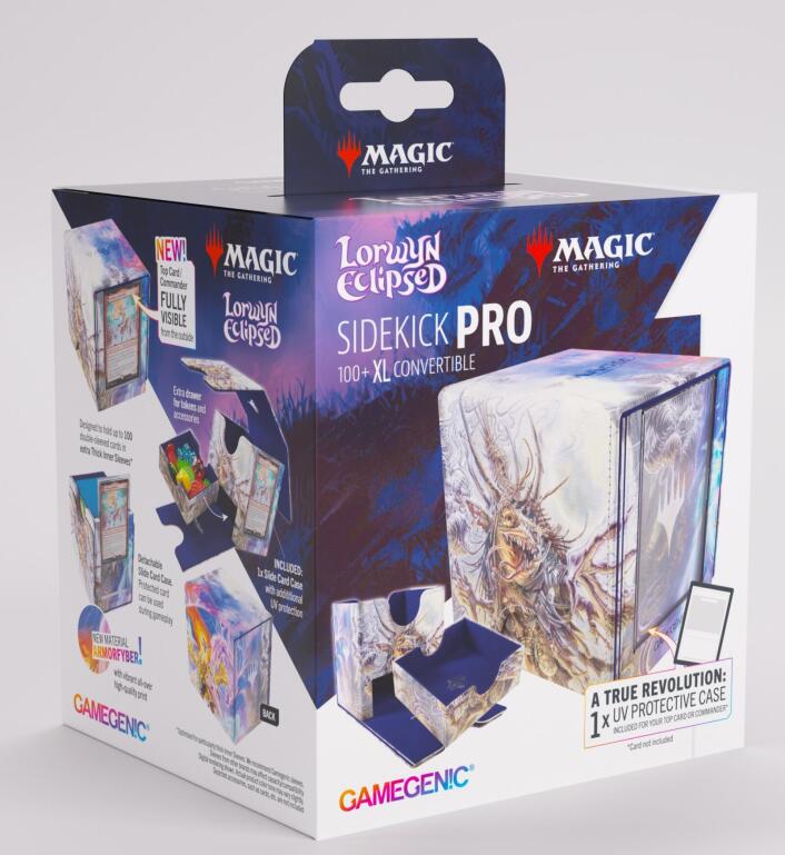 Gamegenic - Magic The Gathering Lorwyn Eclipsed Sidekick PRO 100+ XL - Ashling, the Limitless/Auntie Ool, Cursewretch