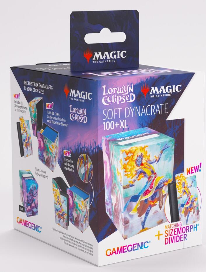 Gamegenic - Magic The Gathering Lorwyn Eclipsed Soft Dynacrate 100+ XL - Ashling, Rekindled/Ashling, Rimebound