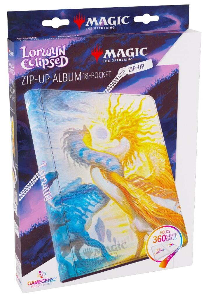Gamegenic - Magic The Gathering Lorwyn Eclipsed Zip-Up Album 18-Pocket - Celestial Reunion