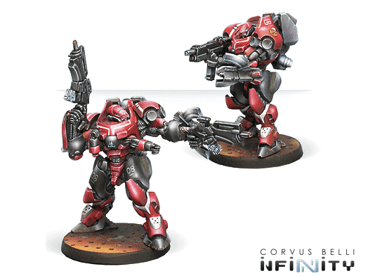 Infinity: Nomads - Gecko Squadron