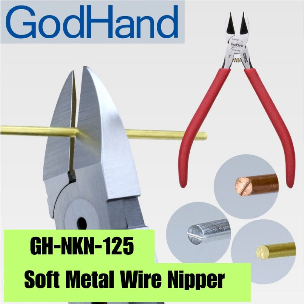 GodHand - GH-NKN-125 - Soft Metal Nipper