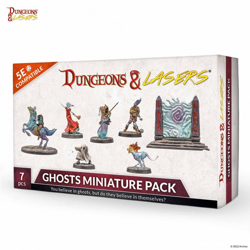 Dungeons and Lasers Ghost Miniature Pack