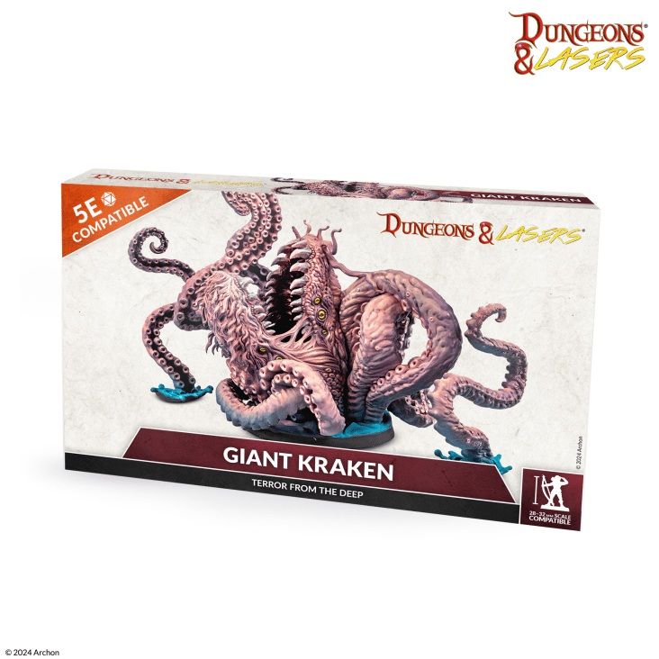 Dungeons & Lasers: Miniatures - Giant Kraken