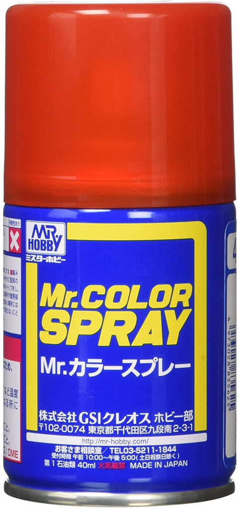 Mr Hobby - S47 - Mr Color Spray Clear Red Gloss - 100ml