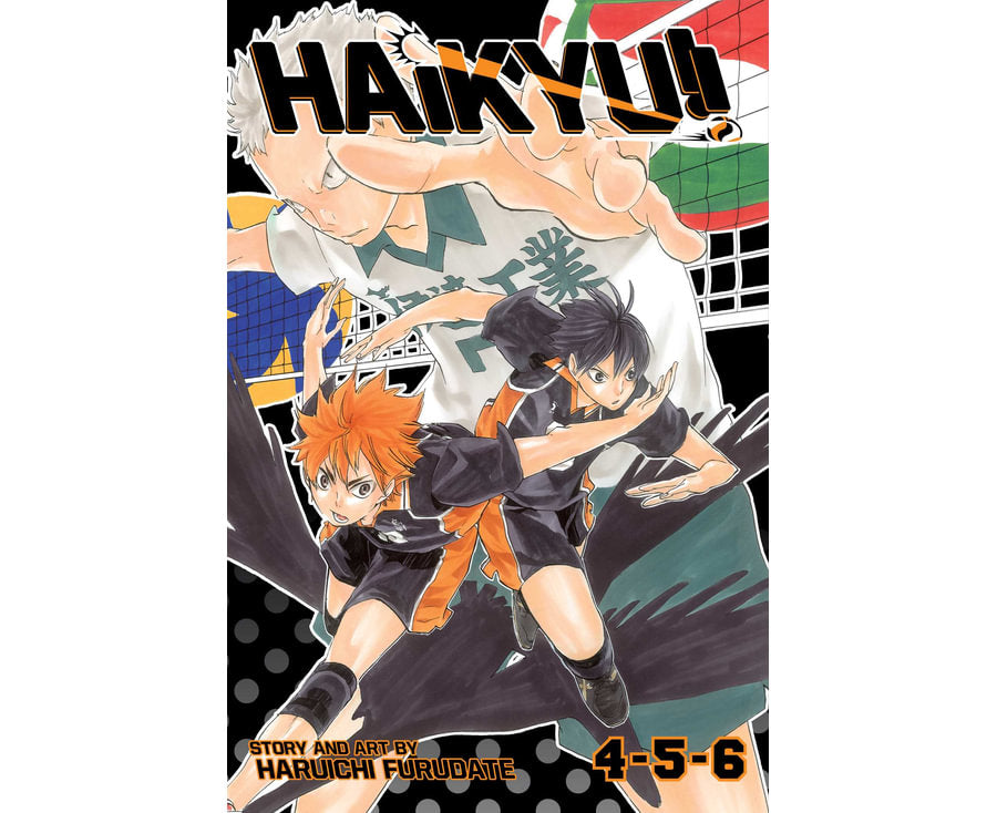 Haikyu!! (3-in-1 Edition), Vol. 2 Includes vols. 4, 5 & 6