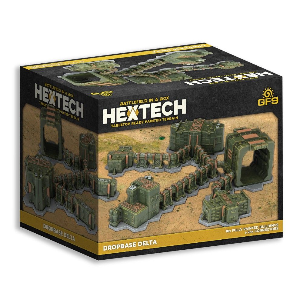 Battlefield in a Box - HEXT26 - Hextech Terrain: Dropbase Delta