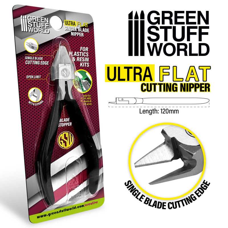 Green Stuff World - 2759 - Ultra Flat Cutting Nipper