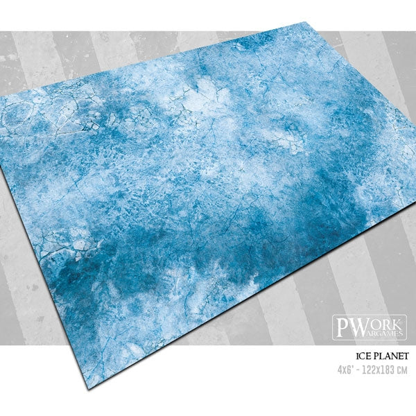 PWork - Ice Planet - Wargames Terrain Mat - 22X30"