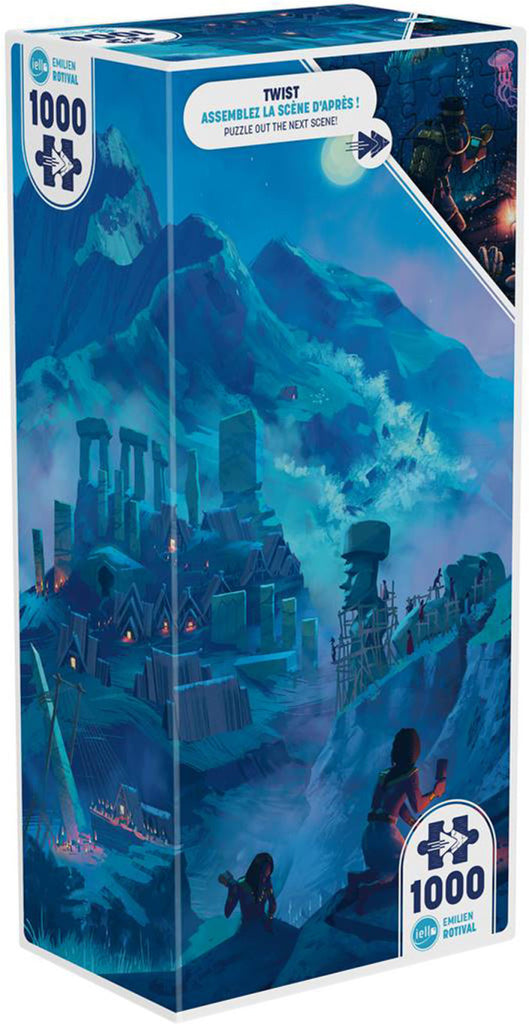 IELLO Puzzle Twist Ancient Megalith 1000 pieces