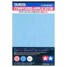 Tamiya - 87090 - Compound Applicator (3-Color Set)