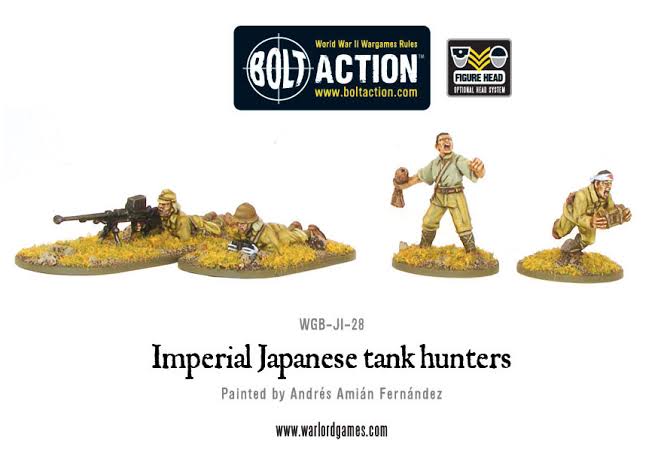 Bolt Action - Japan - Japanese Army Tank Hunters