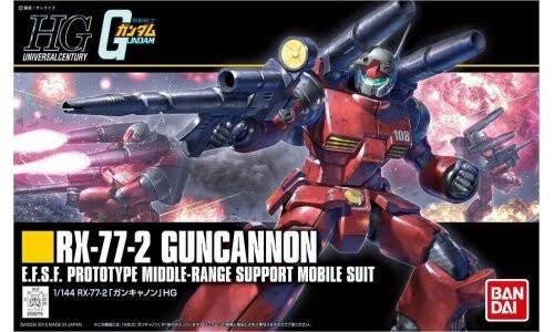 Bandai HG 1/144 RX-77-2 Guncannon Gundam