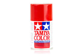 Tamiya - 86060 - PS-60 Bright Mica Red Polycarbonate Spray Paint 100ml