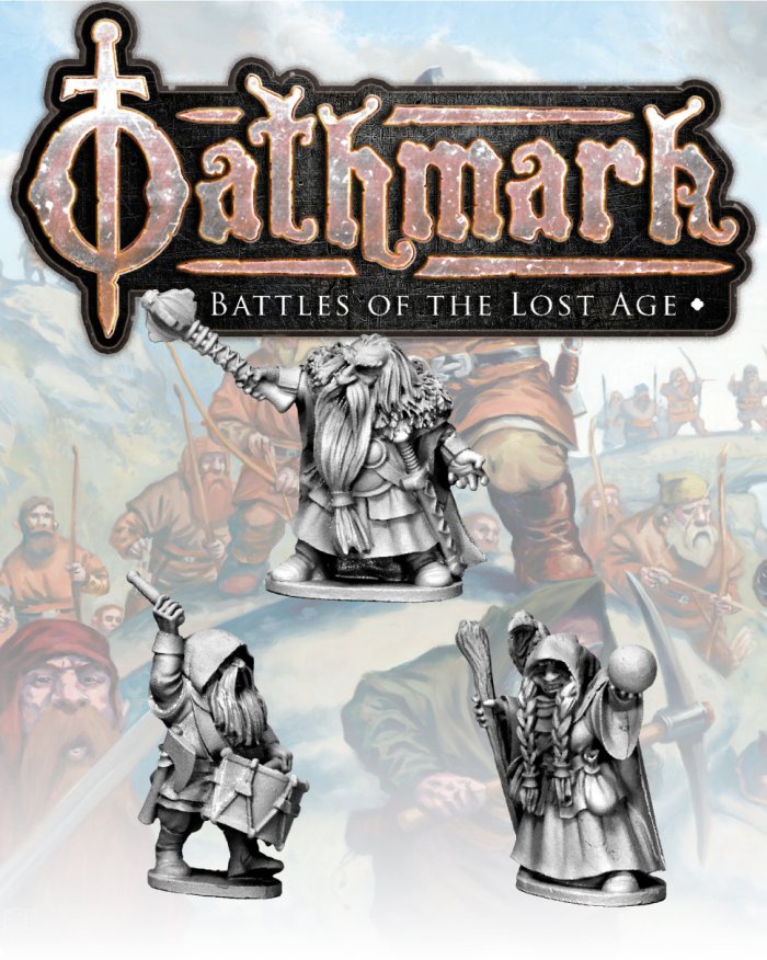 Oathmark - OAK104 - Dwarf King, Wizard & Musician II