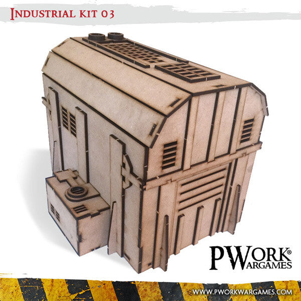 PWork - Industrial 03 - MDF Terrain Scenery