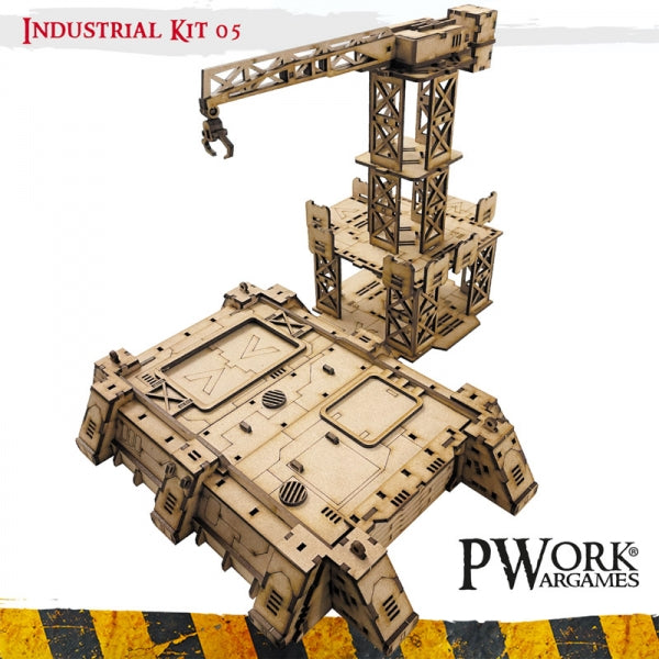 PWork - Industrial 05 - MDF Terrain Scenery