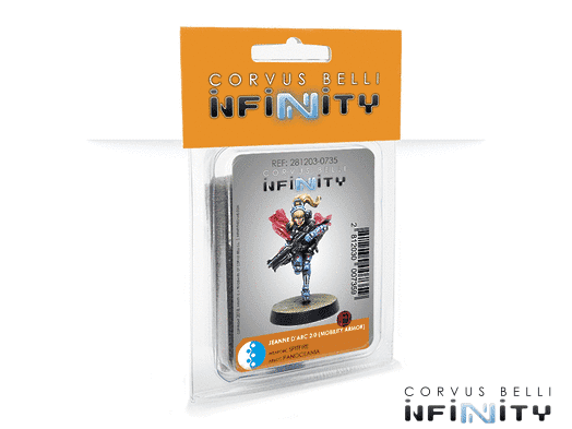 Infinity: PanOceania - Jeanne d'Arc 2.0 (Mobility Armor) (Spitfire)