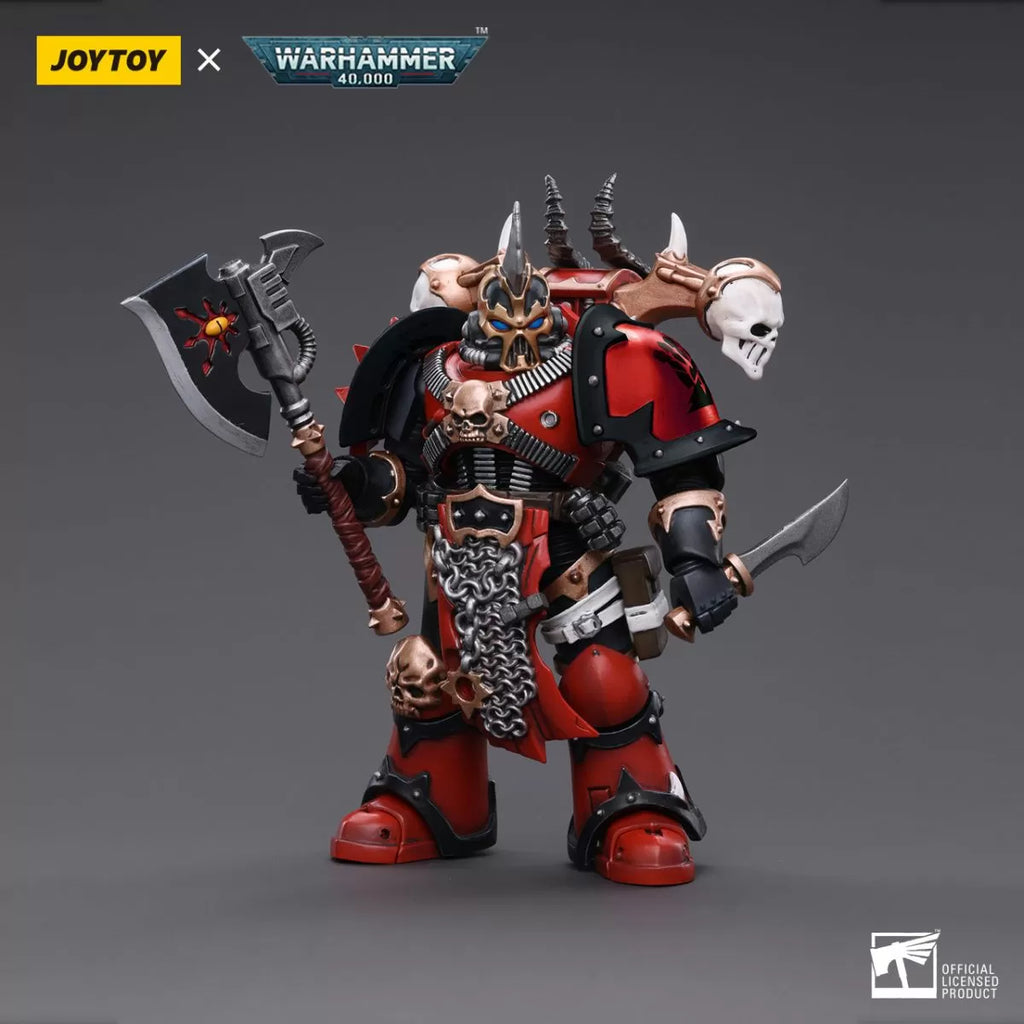JoyToy 1/18 Scale Chaos Space Marines Red Corsairs Exalted Champion Gotor the Blade