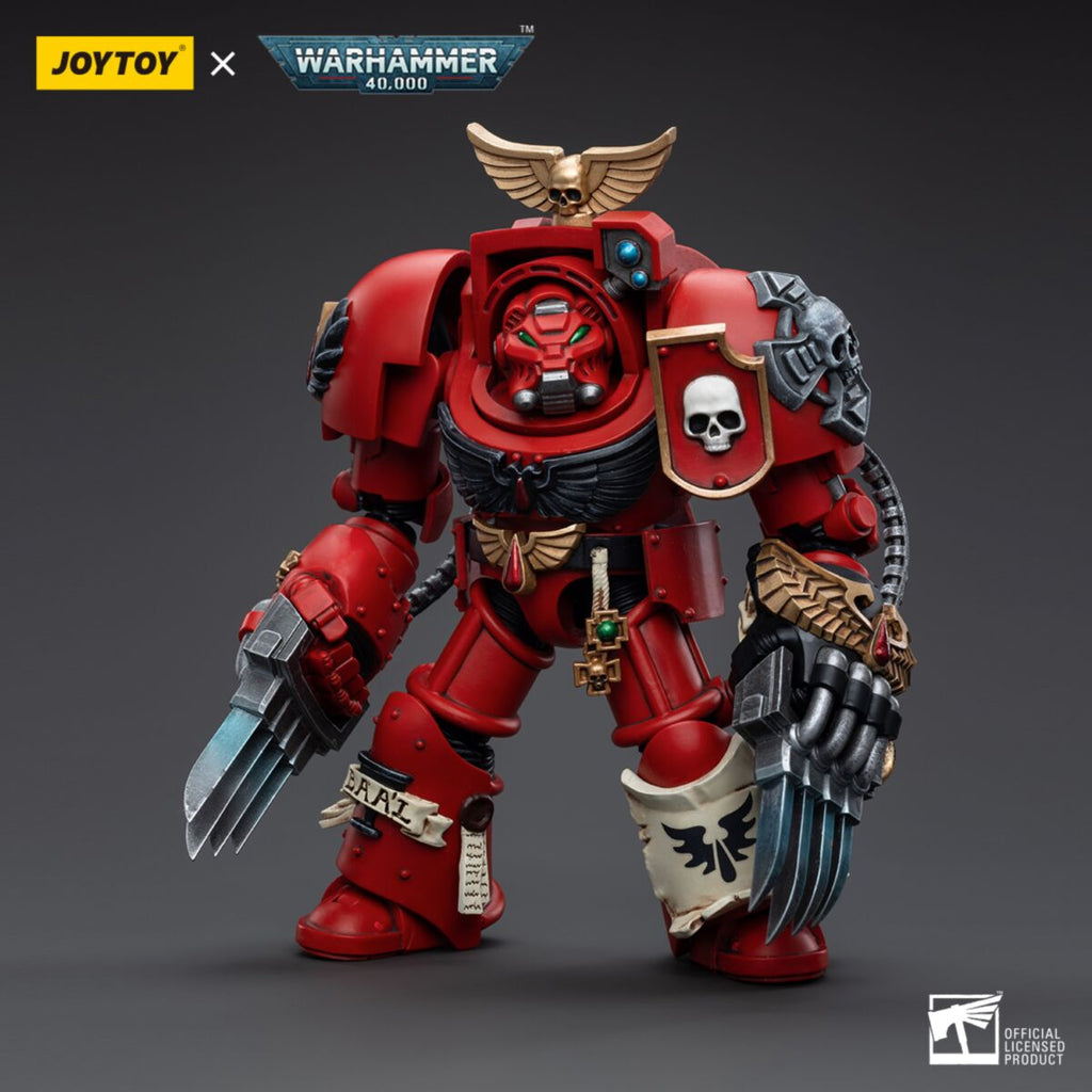 JoyToy Warhammer Collectibles: 1/18 Scale Blood Angels Assault Terminators Brother Nassio