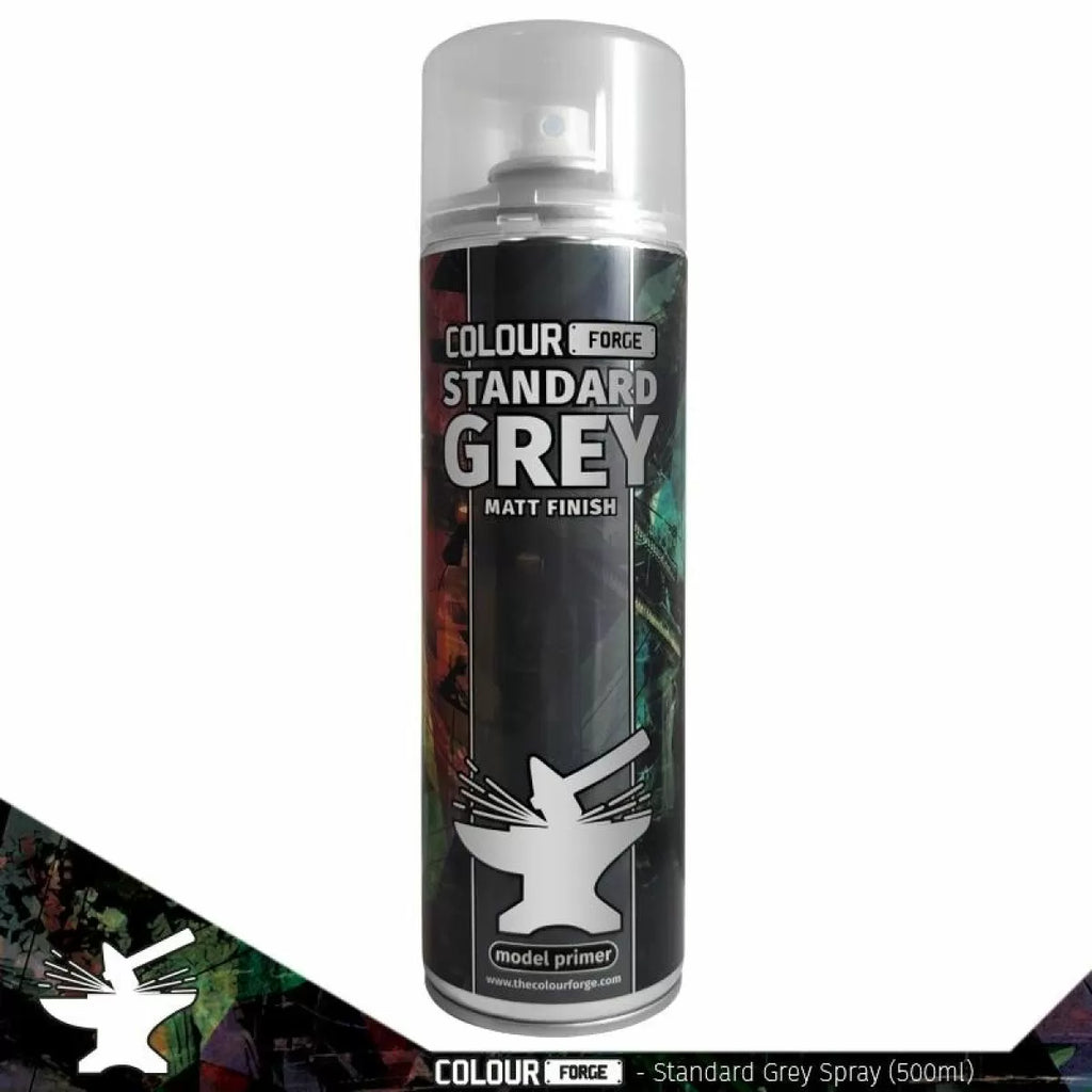 Colour Forge - TCF-SPR-003 - Aerosol Spray Primer - Standard Grey 500ml