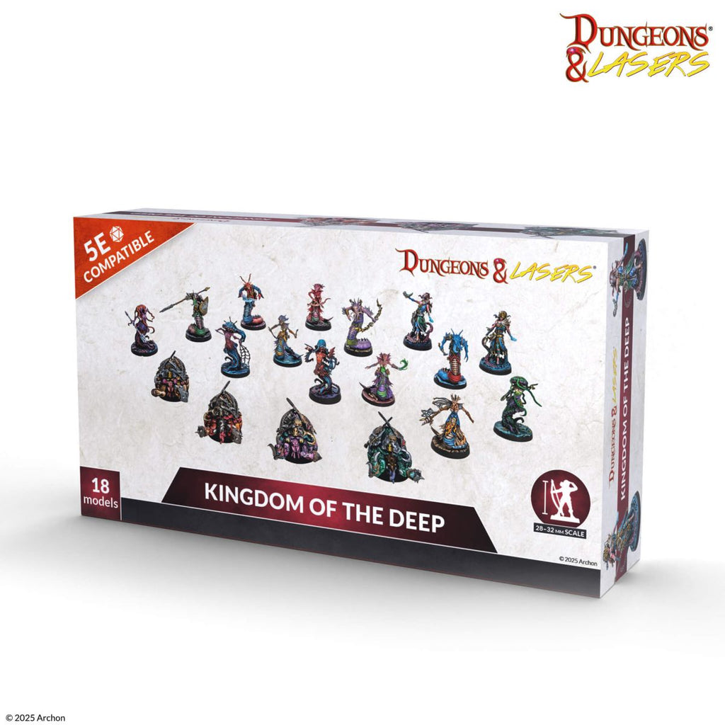 Dungeons & Lasers - Miniatures - Kingdom Of The Deep