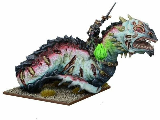 Kings of War - Undead Revenant King on Undead Wyrm