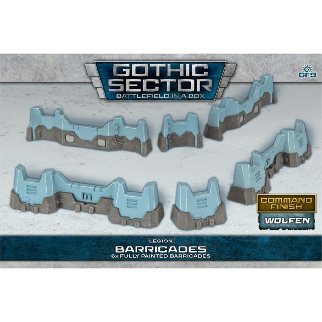 Battlefield in a Box - BB718-A - Gothic Sector – Legion: Defensive Walls – Alternate Paint Scheme
