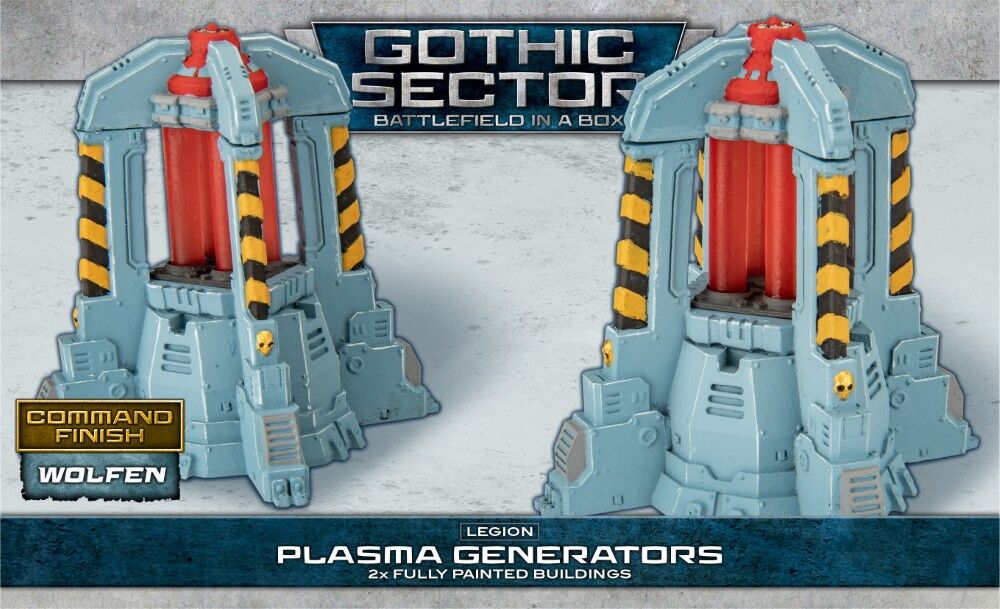 Battlefield in a Box - BB665-A - Gothic Sector – Legion: Plasma Generators – Alternate Paint Scheme
