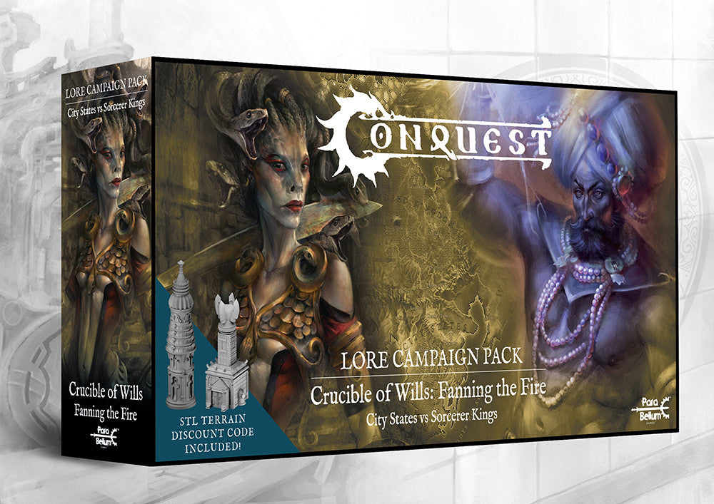 Conquest: Lore Campaign Pack - Crucible of Wills: Fanning the Fire