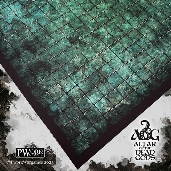 PWorks - Altar of the Dead Gods - Lost Temple - Game Mat