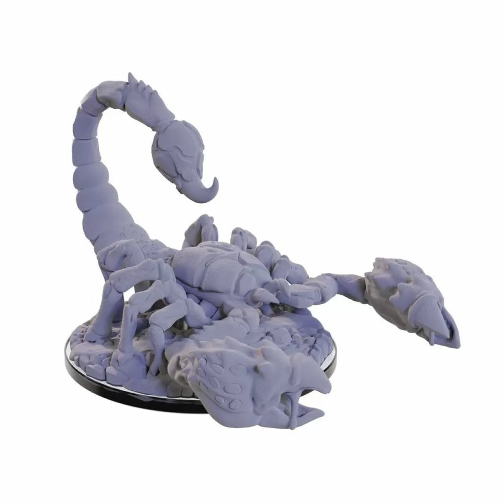 Wizkids Deep Cuts Unpainted Miniatures - Pathfinder Magma Scorpion