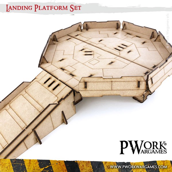 PWork - Landing Platform - MDF Terrain Scenery
